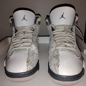 Jordan Dub Zero White Cool Grey Sneakers Mens 9.5/ Women's 11